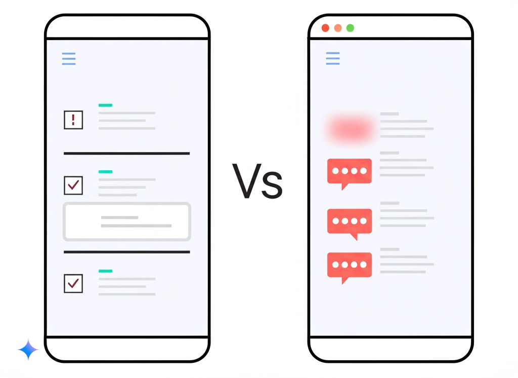 App store interfaces