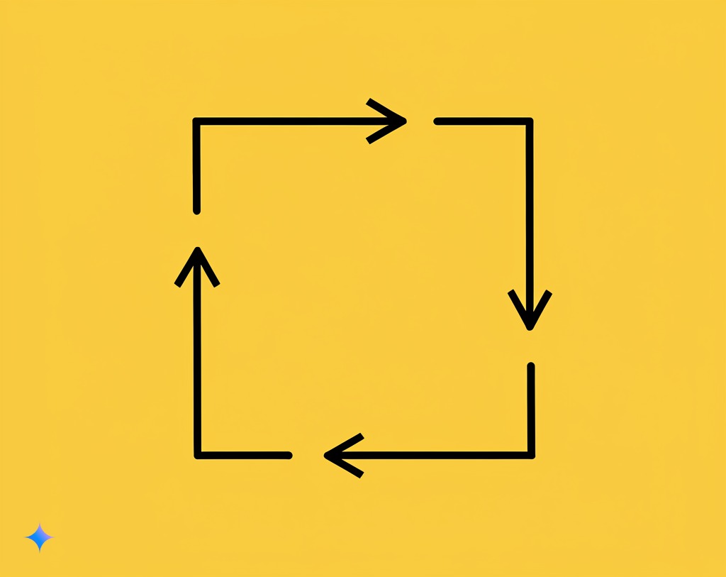 Diagram of the 4-4-4 box breathing technique